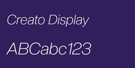 Creato Display