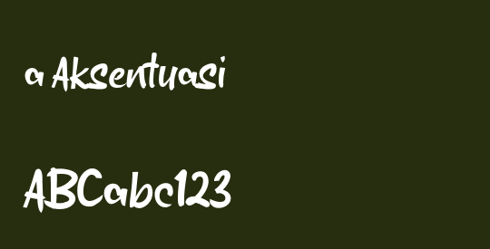 a Aksentuasi