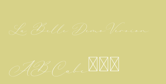 La Belle DemoVersion