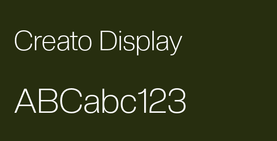 Creato Display