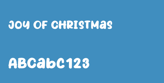 Joy Of Christmas