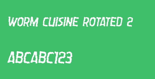 Worm Cuisine Rotated 2