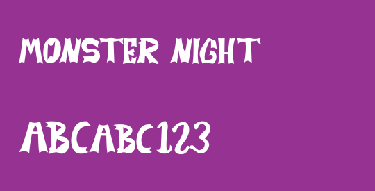 MONSTER NIGHT