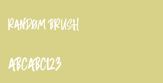 Random Brush