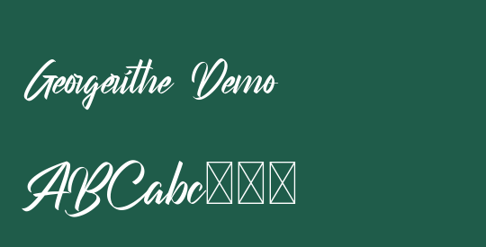 Georgerithe Demo