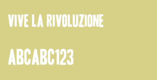 Vive la Rivoluzione