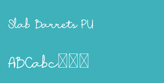 Slab Barrets PU