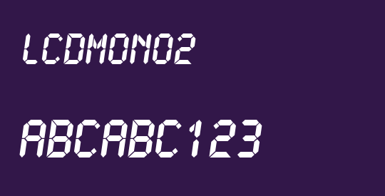 LCDMono2