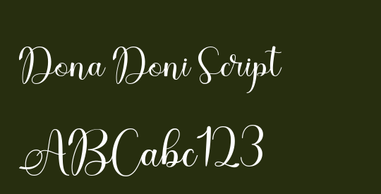 Dona Doni Script