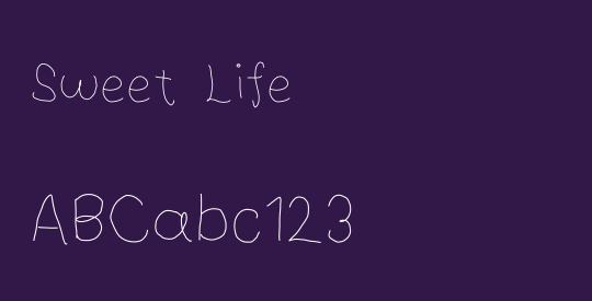 Sweet Life