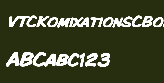 VTCKomixationSCBold
