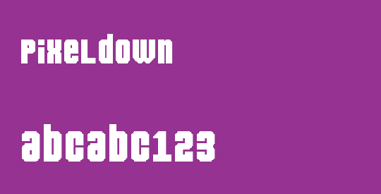 Pixeldown