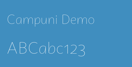 Campuni Demo