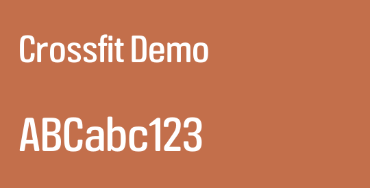 Crossfit Demo