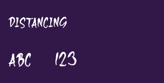 DISTANCING