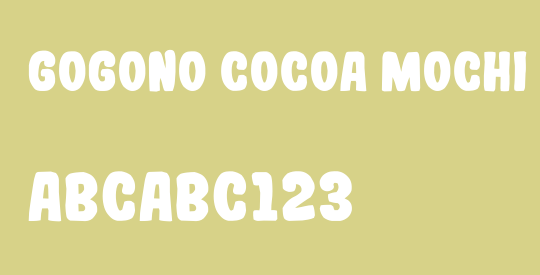 Gogono Cocoa Mochi