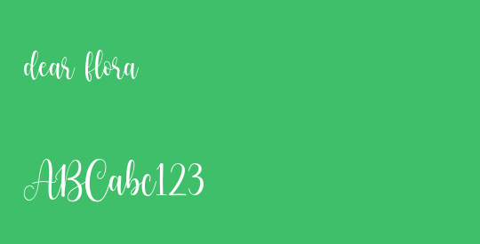 dear flora