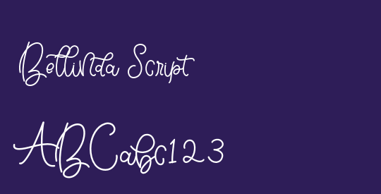 Bellinda Script