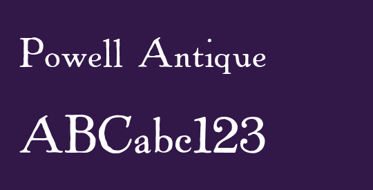 Powell Antique