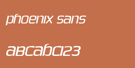 Phoenix Sans