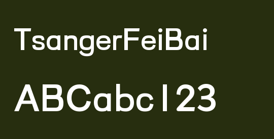 TsangerFeiBai