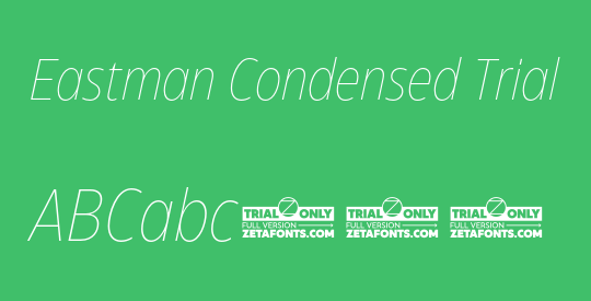 Eastman Condensed Trial