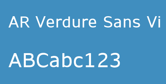 AR Verdure Sans Vi