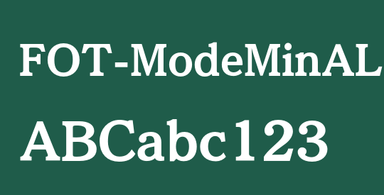 FOT-ModeMinALarge Std