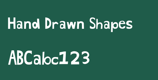 Hand Drawn Shapes