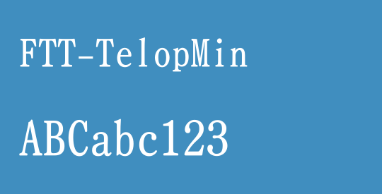 FTT-TelopMin