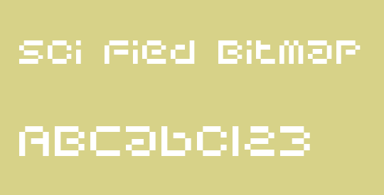 Sci Fied Bitmap