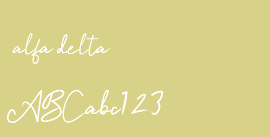 alfa delta