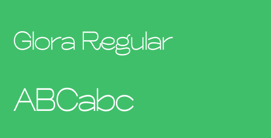 Glora Regular