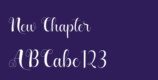 New Chapter