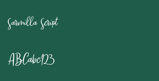 Sarmilla Script