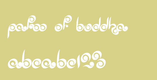 Palm of Buddha