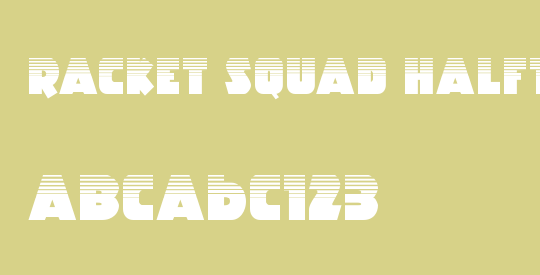 Racket Squad Halftone