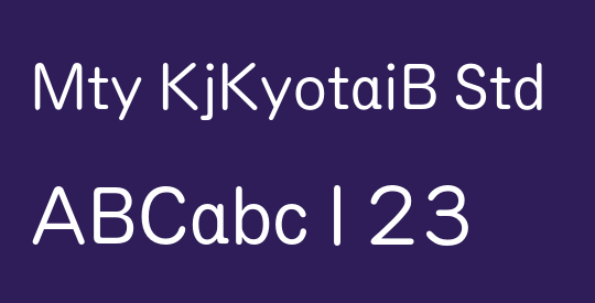 Mty KjKyotaiB Std