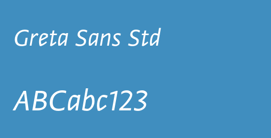 Greta Sans Std