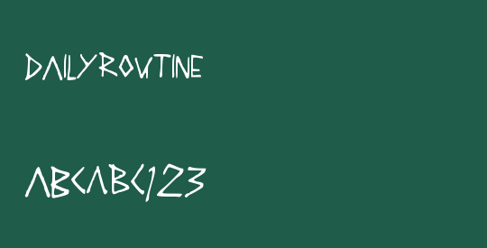 DAILYROUTINE
