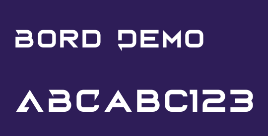 Bord Demo