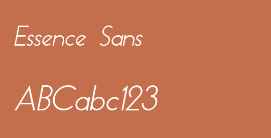Essence Sans