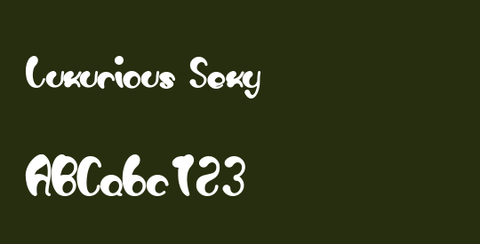 Luxurious Sexy