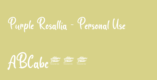 Purple Rosallia - Personal Use