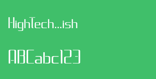 HighTech...ish