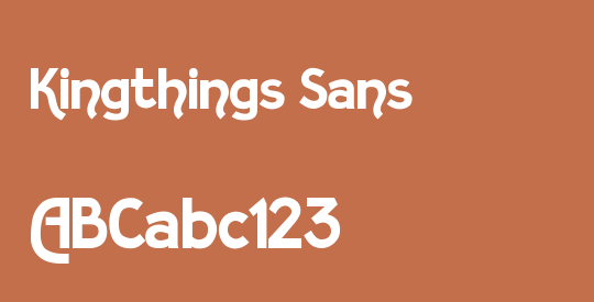 Kingthings Sans