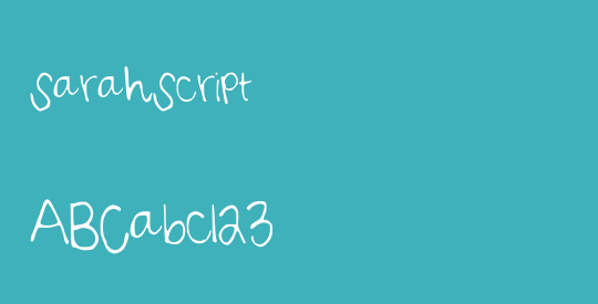 SarahScript