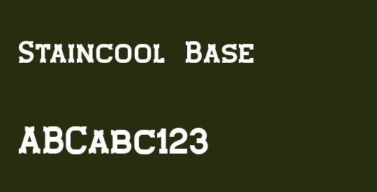 Staincool Base
