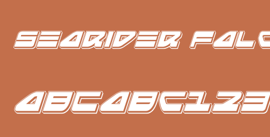 Searider Falcon Punch Italic