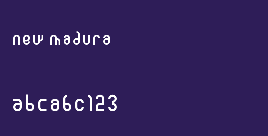 New Madura